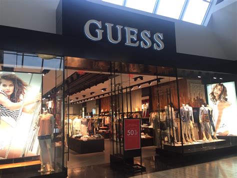 guess clothing store.